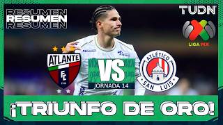 Information HIGHLIGHTS - Atlante vs Atlético de San Luis | Liga MX - Matchday 14 Apertura 2026 | TUDN Guide