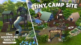 картинка: Крошечный лагерь 🏕️ // The Sims 4 Скоростное строительство: приключения ждут