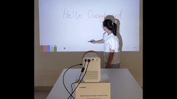 Owayboard Auto Calibration All In One Portable Interactive Projector H8