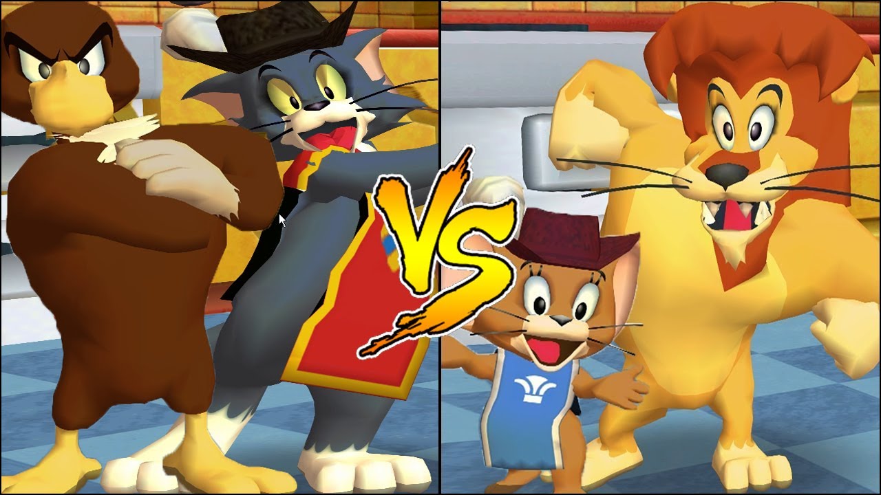 Tom and Jerry in War of the Whiskers Eagle And Tom Vs Jerry And Lion (Master Difficulty)