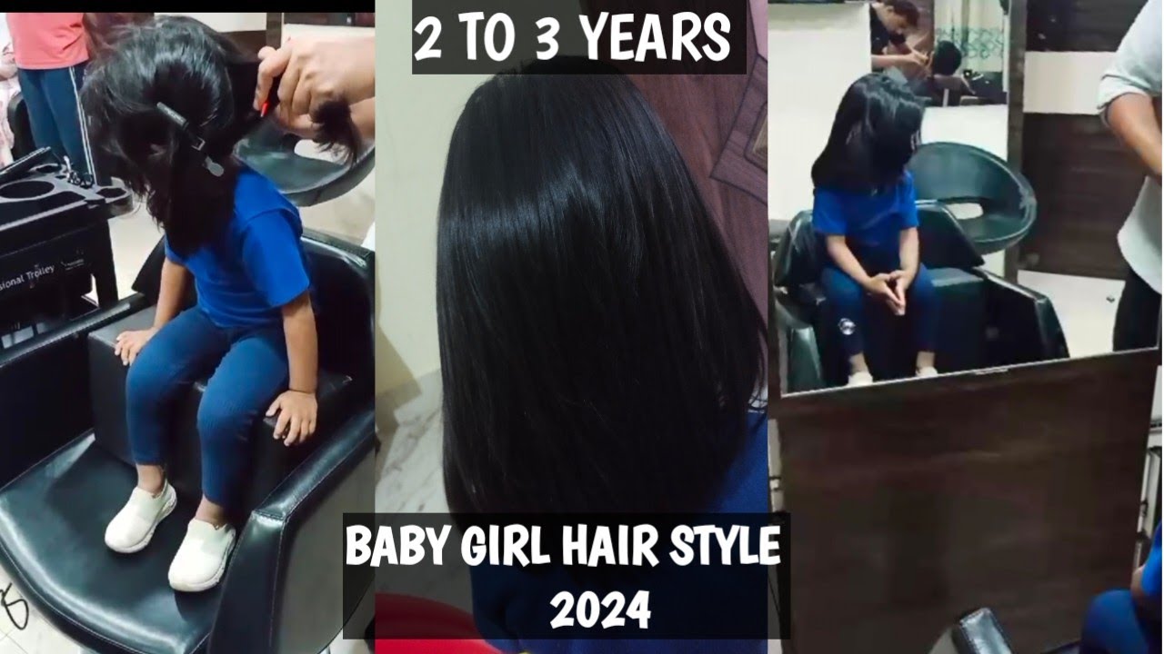 2 TO 3 YEARS BABY HAIR STYLE/BABY GIRL HAIR CUT/2024 KIDS HAIR STYLE