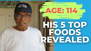 He LIVED 114-Years Eating 5 Foods EVERY Day