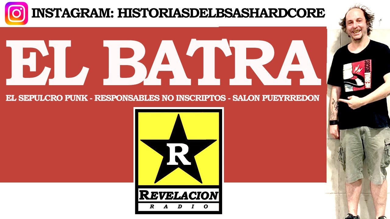 Entrevista a Batra Sepulcro Punk - Salon Pueyrredon - Responsables No Inscriptos