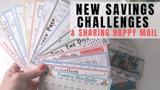 2022 SAVINGS CHALLENGES | 24 NEW CHALLENGES | HAPPY MAIL | NEW IN SHOP | BUSY BUDGETING ETSY SHOP
