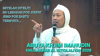 ABUYA IIM IMANUDIN_HAUL AKBAR AL ISTIQLALIYAH 2026