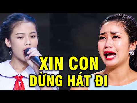 Giám khảo SE LÒNG khi nghe cô bé cất giọng hát BI THƯƠNG, cả sân khấu bỗng trầm xuống