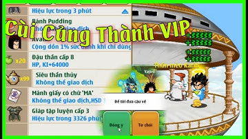 Ngọc Rồng Online - Mở 1 Lần 8 Bình Siêu Thần Thủy Thanh Niên Cùi Trở Thành VIP
