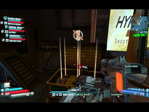 Borderlands: The Pre-Sequel - Kill Meg Side Mission: Enter Trash Compactor (Meg Bossfight) Nakayama