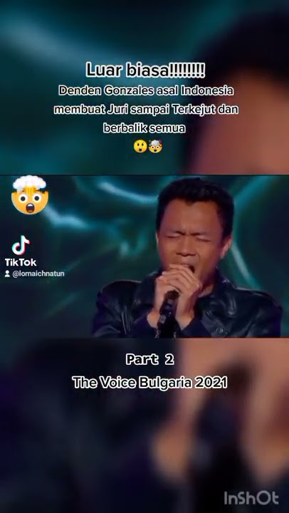 part 2, suara peserta asal indonesia di the voice bulgaria #dendengonjalez