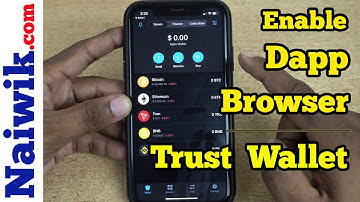 How to enable Dapps Browser in Trust Wallet on iPhone [ iOS version ]