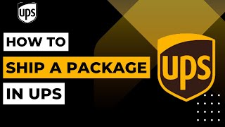 How To Ship a Package on UPS | 2023