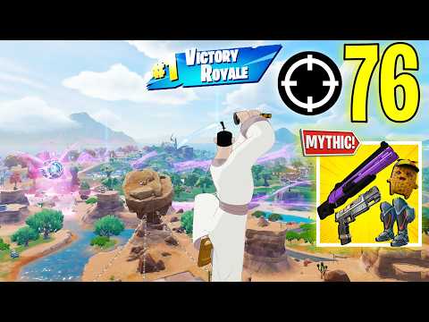 76 Elimination Solo Vs Squads Gameplay "Build" Wins (NEW! Fortnite Chapter 7 Season 3)