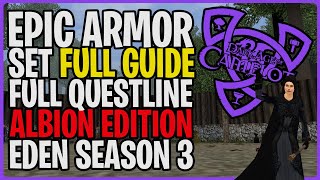 DAOC Eden Seizoen 3 - Hoe je je EPIC ARMOR-set krijgt [Albion-editie]