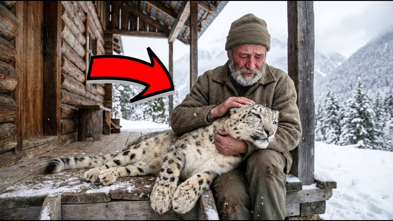 40 лет СТАРИК жил один в горах  Однажды на крыльце появился ОН!