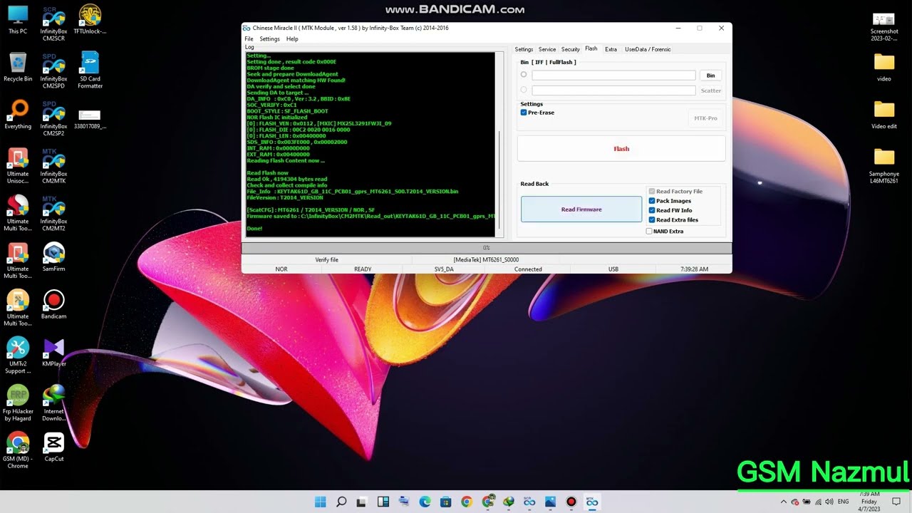Symphony L46 Flash File(Firmware)CM2 HW6 MTK MT6261(GSM Nazmul)