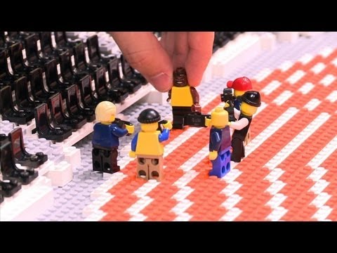 Les JO version Lego, le défi fou d'un jeune Allemand 