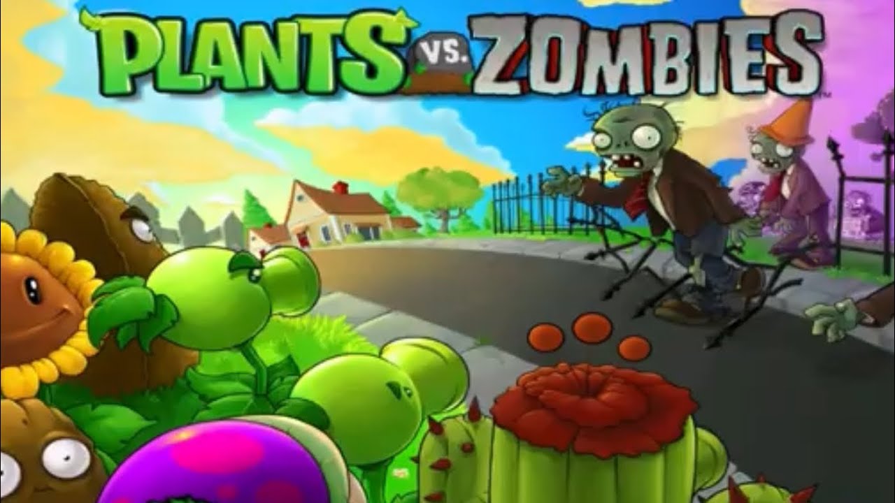 Let’s play”pvz 1”серия 4