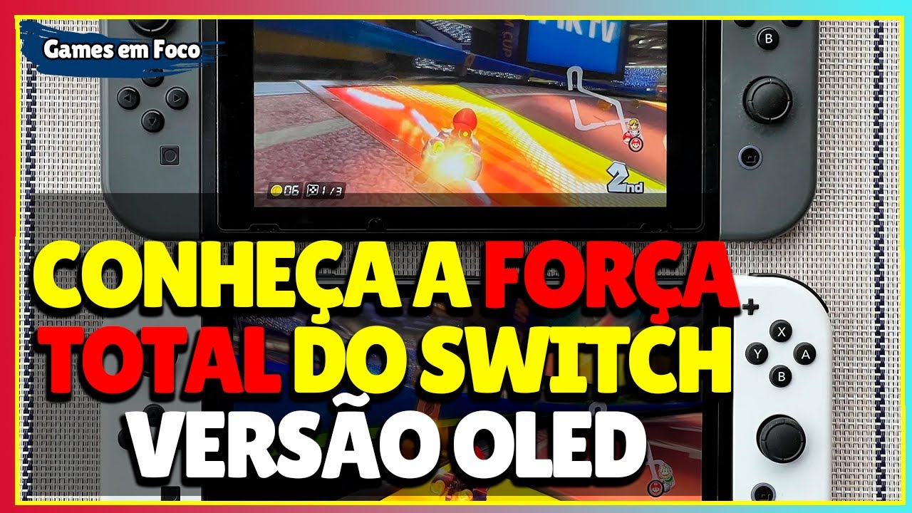 Os 5 melhores jogos para jogar na nova Nintendo Switch OLED