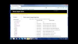 How To Import Old Moodle Course Info To New Course