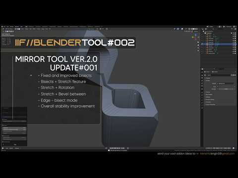Mirror Tool in action