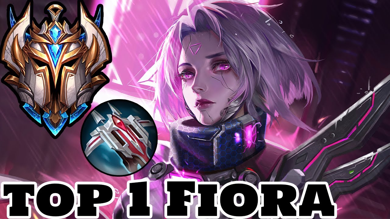 Wild Rift Fiora Top 1 Fiora Gameplay Rank Challenger YouTube