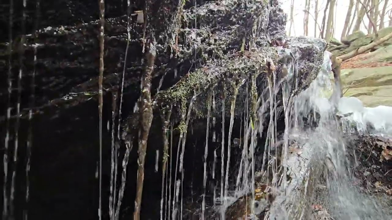 Peaceful Ice Streams in the Woods ASMR - Part 3