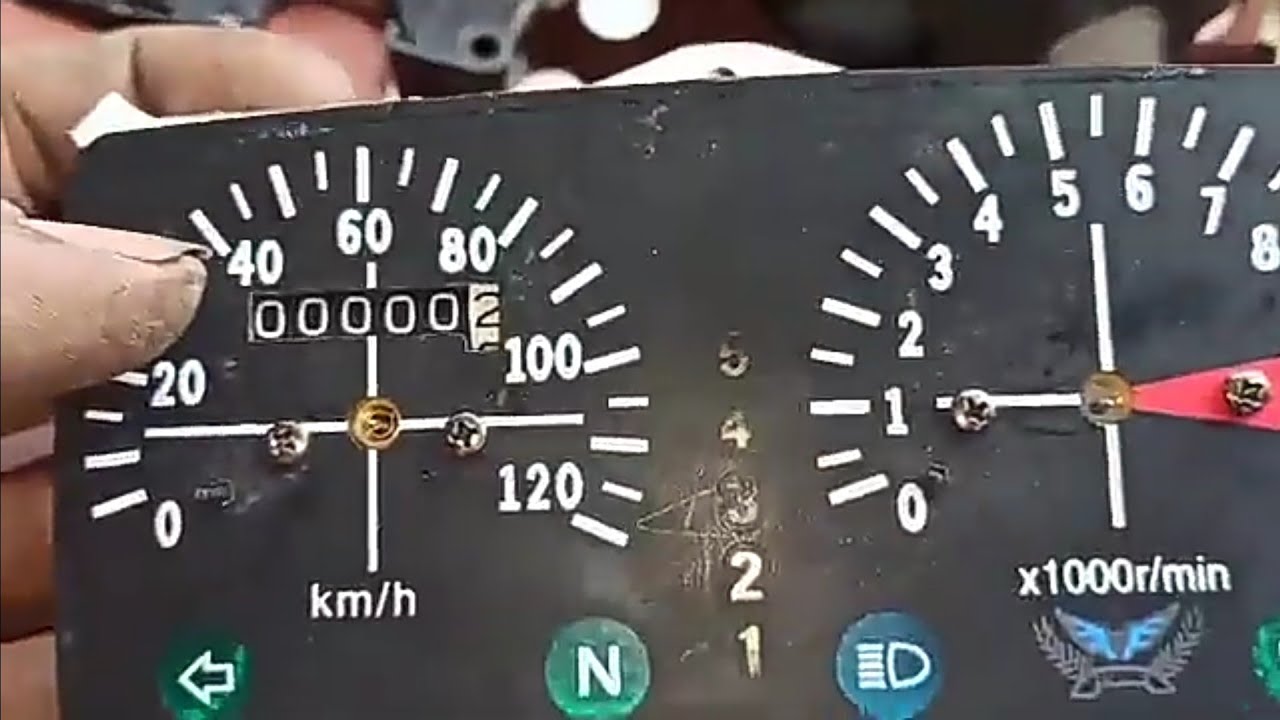 طريقه تغيير العداد موتوسيكل دايو 2