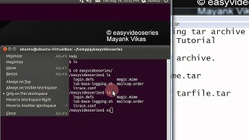 How To View an existing tar archive In Linux Or Ubuntu  Step By Step Tutorial