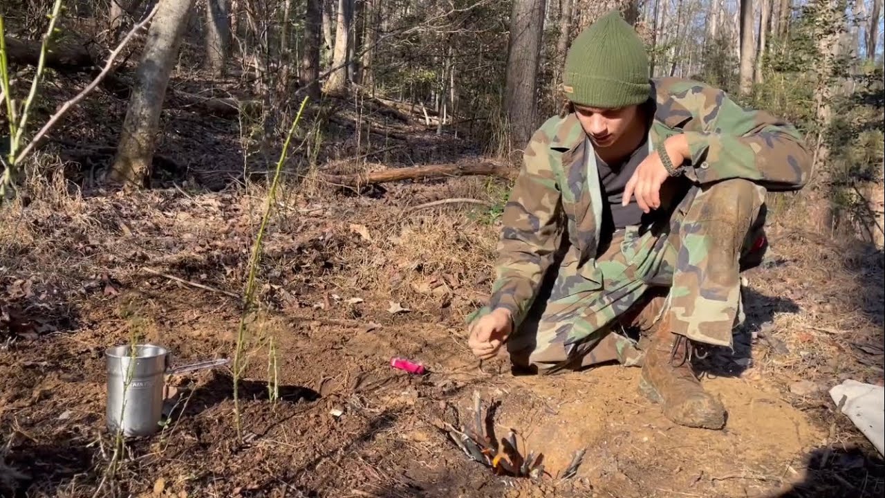 Stealth Cooking  (How To Make A Dakota Fire Hole)