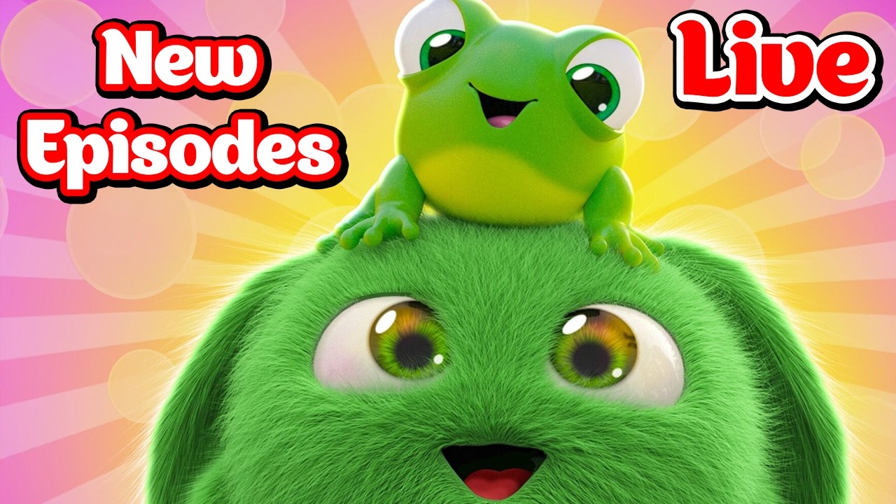 🔴 Sunny Bunnies New Episodes Livestream - 24/7 Cartoons for Kids