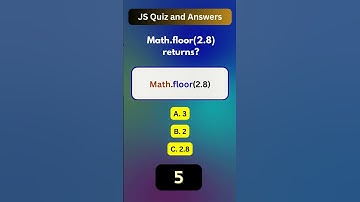 JS Quiz 64 of 1000 | JavaScript Quiz and Answers | Web Development Skills