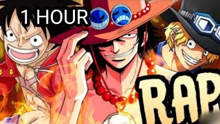 LUFFY, ACE & SABO RAP | "Bound by Blood" | RUSTAGE ft. Shwabadi & Connor Quest! [One Piece] (1 Hour) Wealth