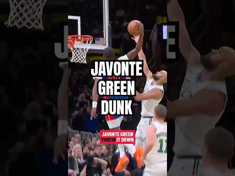 Javonte Green on both ends of the floor #nba #nbahighlights #javontegreen