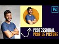 How to make professional profile picture | Photoshop Tutorial #shorts #hiraj