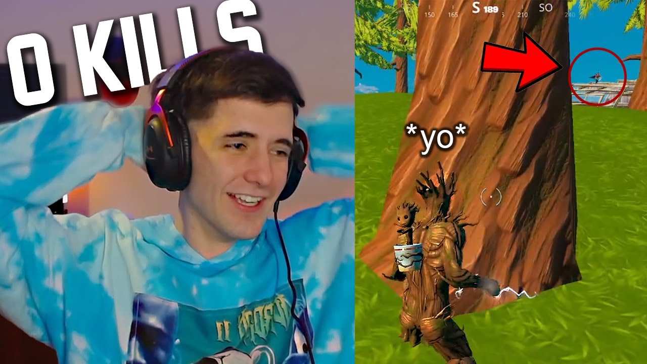 GANANDO SIN MATAR A NADIE *sale mal* - Fortnite