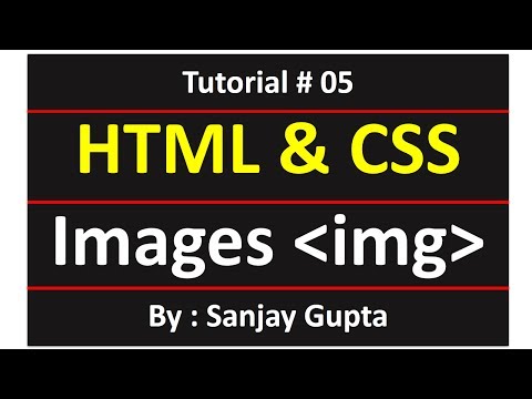 05 HTML | Images | Learn Programming by Sanjay Gupta