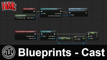 🎓 Tutorial Unreal Engine 4 Español | Nodo Cast | Biblioteca de Blueprints