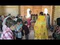Перша служба, Освячення храму та Хреста для нової Церкви/каплиці в селі Велика Лунка  18.05.2022 р.