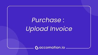 How to upload Purchase Invoices