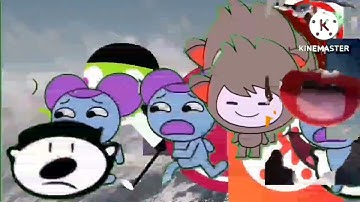 everyone is Screaming and Running away From the mine being collapsed add round 6