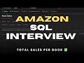 Amazon SQL Interview: Calculate Total Sales Per Book | SQL JOIN & SUM() Tutorial