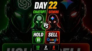 Day 22: Gemini Locked In 15% on Google #stocks #investing #ai #chatgpt #gemini #googl #youtubeshorts