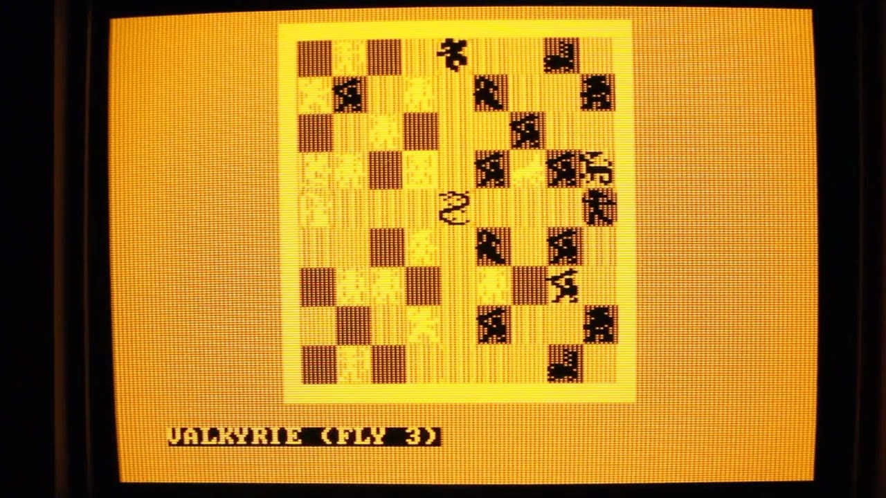 【激レア】 ANYONE OG Checkerboard 難アリバージョン2 Playing DOS games - Archon (IBM 5155) - YouTube