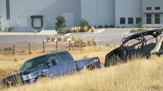 Two arrested after chase involving stolen truck