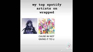 My Top 3 Spotify Wrapped Artists This Year 3 kirby ado newjeans  wonderlandxshowtime spotify