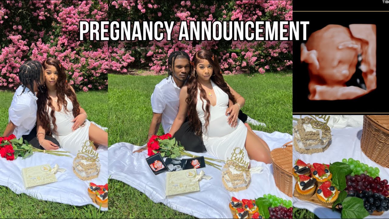 SUPRISE I’M PREGNANT ?! Cutest Pregnancy Announcement Photoshoot YouTube