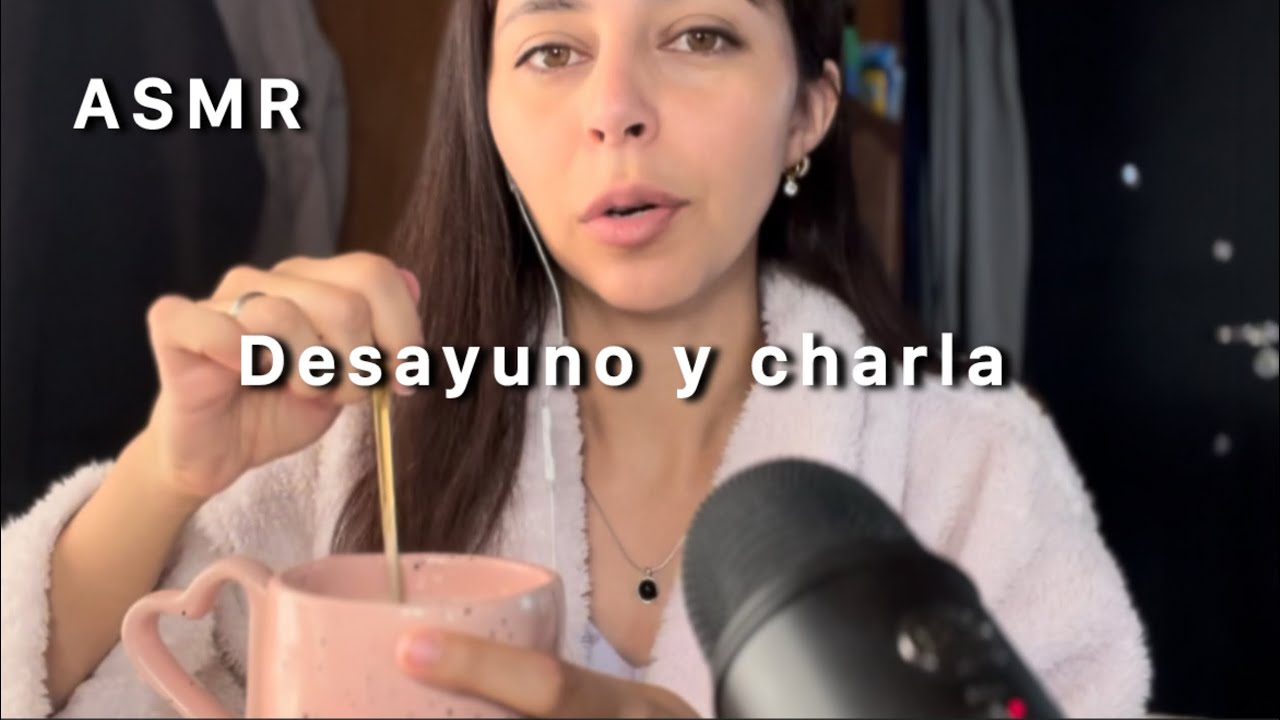 ASMR desayuno y charla Lofi en español 🥞🥚😴