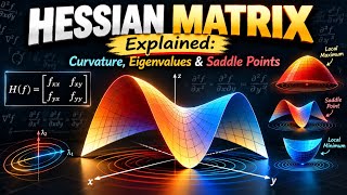 Hessian Matrix — Finally Explained Visually! | The Shape of a Function