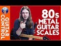 Ultimate 80s Metal Guitar Scales - Easy Lead Guitar Lesson on Scales