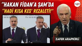 Zafer Arapkirliden Hakan Fidanın Sözünün Kesilmesine Bi̇r Hadi̇ Kisa Kes Rezaleti̇